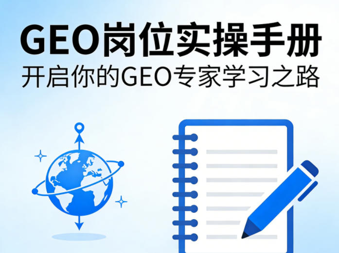 GEO岗位实操手册，开启你的GE0专家学习之路-源创文化-轻创终点站
