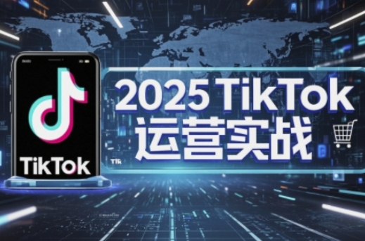 2025TikTok电商运营，掌握TikTok店铺运营核心技巧，实现低成本高转化-源创文化-轻创终点站