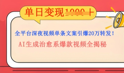 全平台深夜文案新风口：DeepSeek生成百万播放量金句，治愈系内容涨粉速度快4倍-源创文化-轻创终点站
